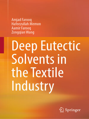 cover image of Deep Eutectic Solvents in the Textile Industry